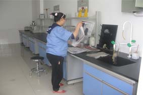 實驗臺搭建完工